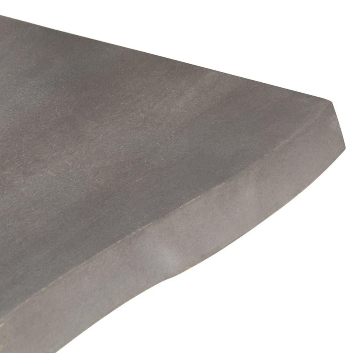 VIDAXL Table basse avec bord naturel 60x60x40 cm Bois d'acacia massif