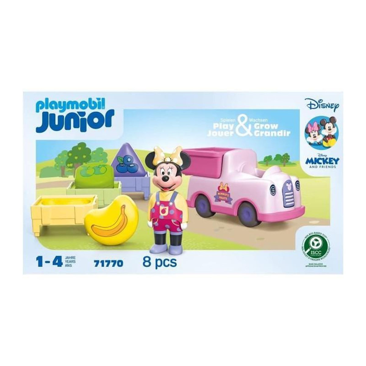 PLAYMOBIL 71770 Junior Disney Minnie avec voiturette a fruits
