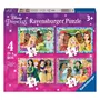 RAVENSBURGER Ravensburger Puzzles Disney Princess, 4in1 31566