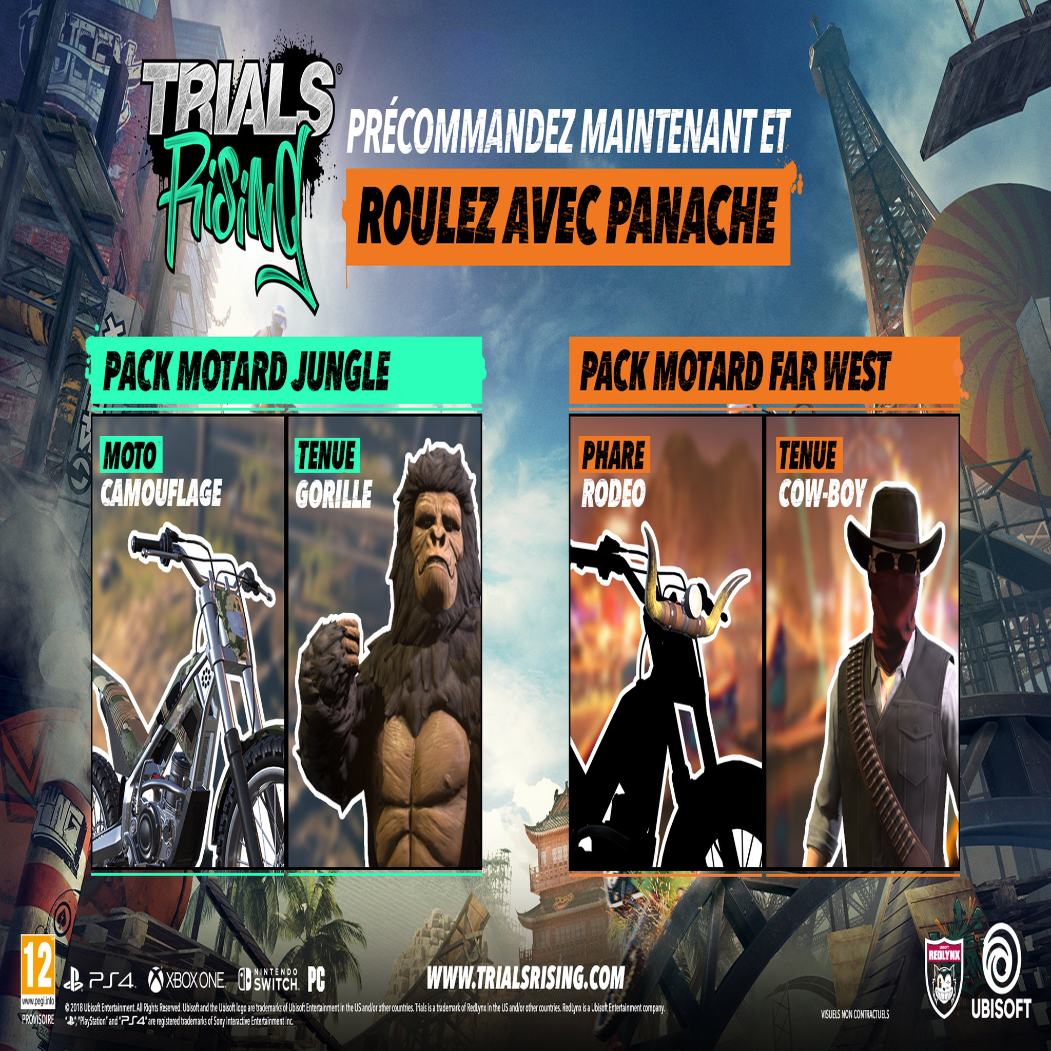 Voir la diapositive 4 : Trials Rising Edition Gold PS4
