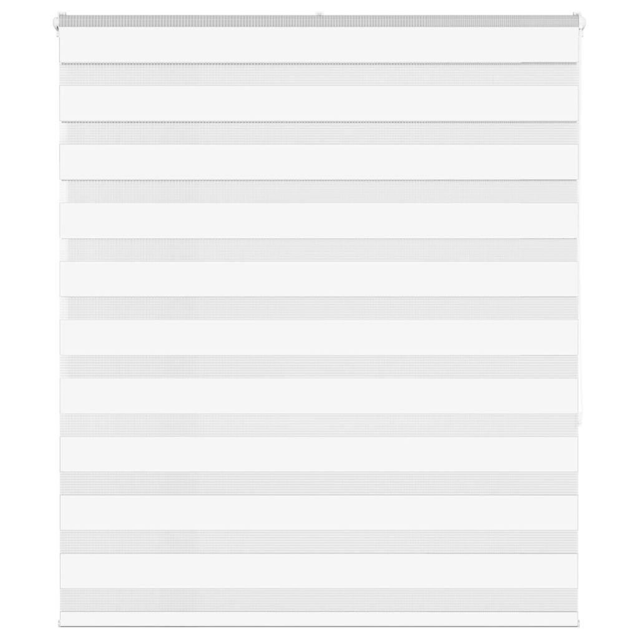VIDAXL Store zebre blanc 135x150 cm largeur du tissu 130,9cm polyester