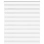 Voir la diapositive 1 : VIDAXL Store zebre blanc 135x150 cm largeur du tissu 130,9cm polyester