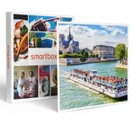 Smartbox Croisière sur la Seine en bateau-mouche en famille pour 2 adultes et 1 enfant - Coffret Cadeau Sport & Aventure
