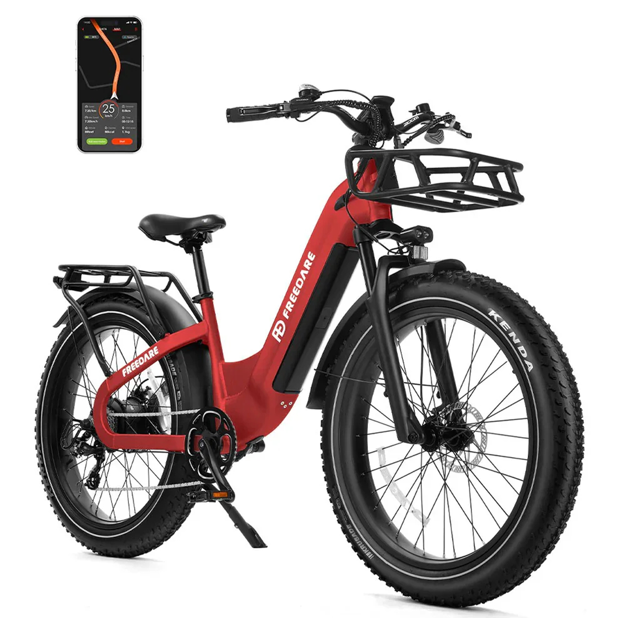 Voir la diapositive 2 : FREEDARE Vélo électrique freedare eden