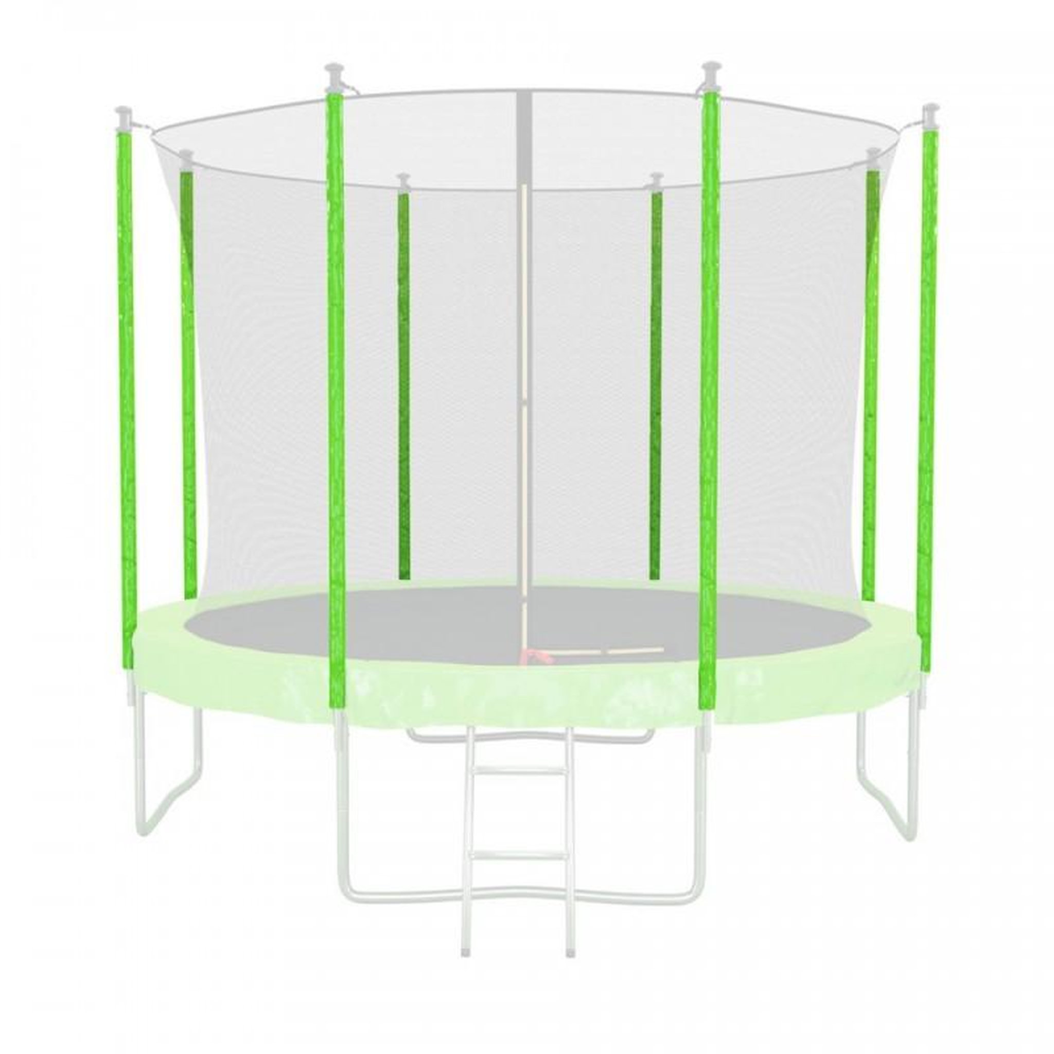 Voir la diapositive 2 : JUMP4FUN Protection pour perches de trampolines toutes tailles Pack de 8 Chaussettes universelles