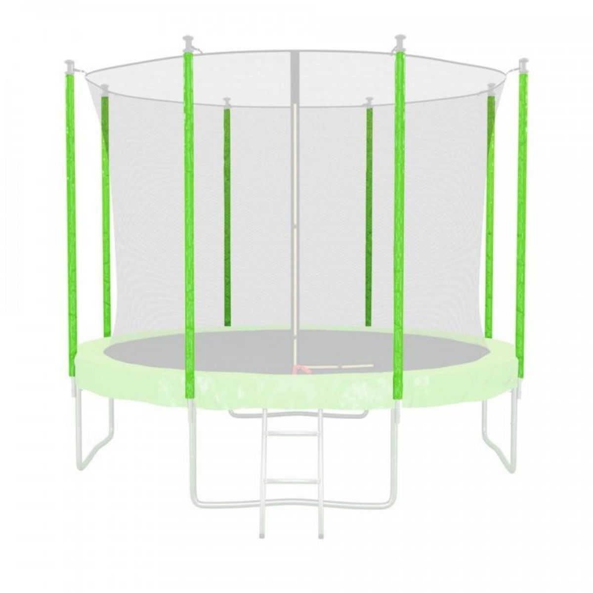 JUMP4FUN Protection pour perches de trampolines toutes tailles Pack de 8 Chaussettes universelles