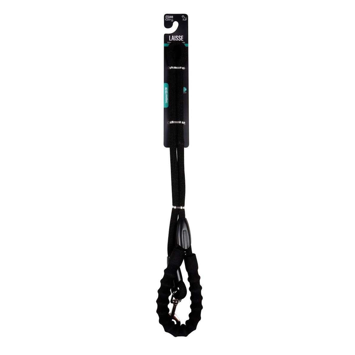 Paris Prix Laisse pour Chien  Corde  120cm Noir
