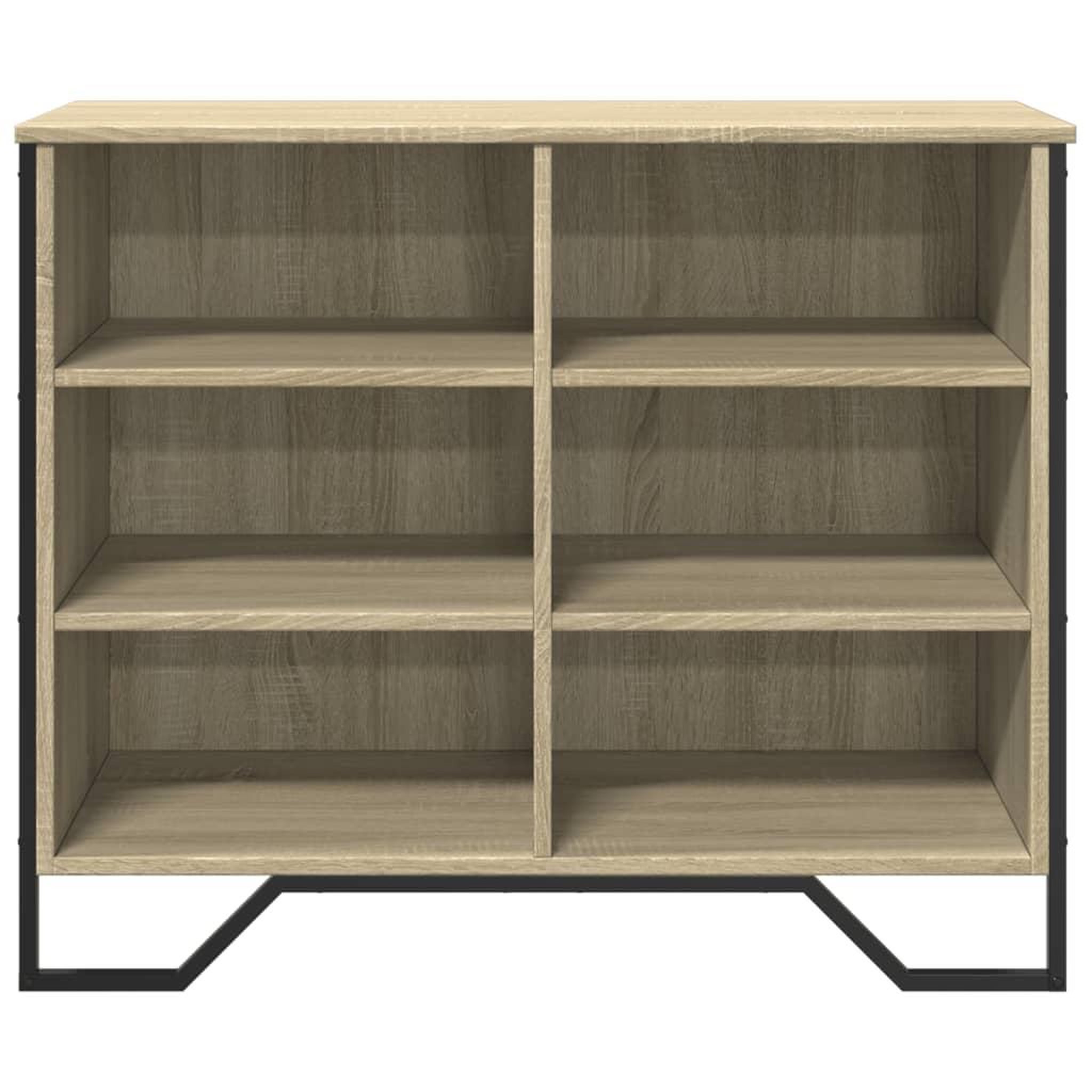 Voir la diapositive 4 : VIDAXL Buffet chene sonoma 91x35,5x74,5 cm bois d'ingenierie