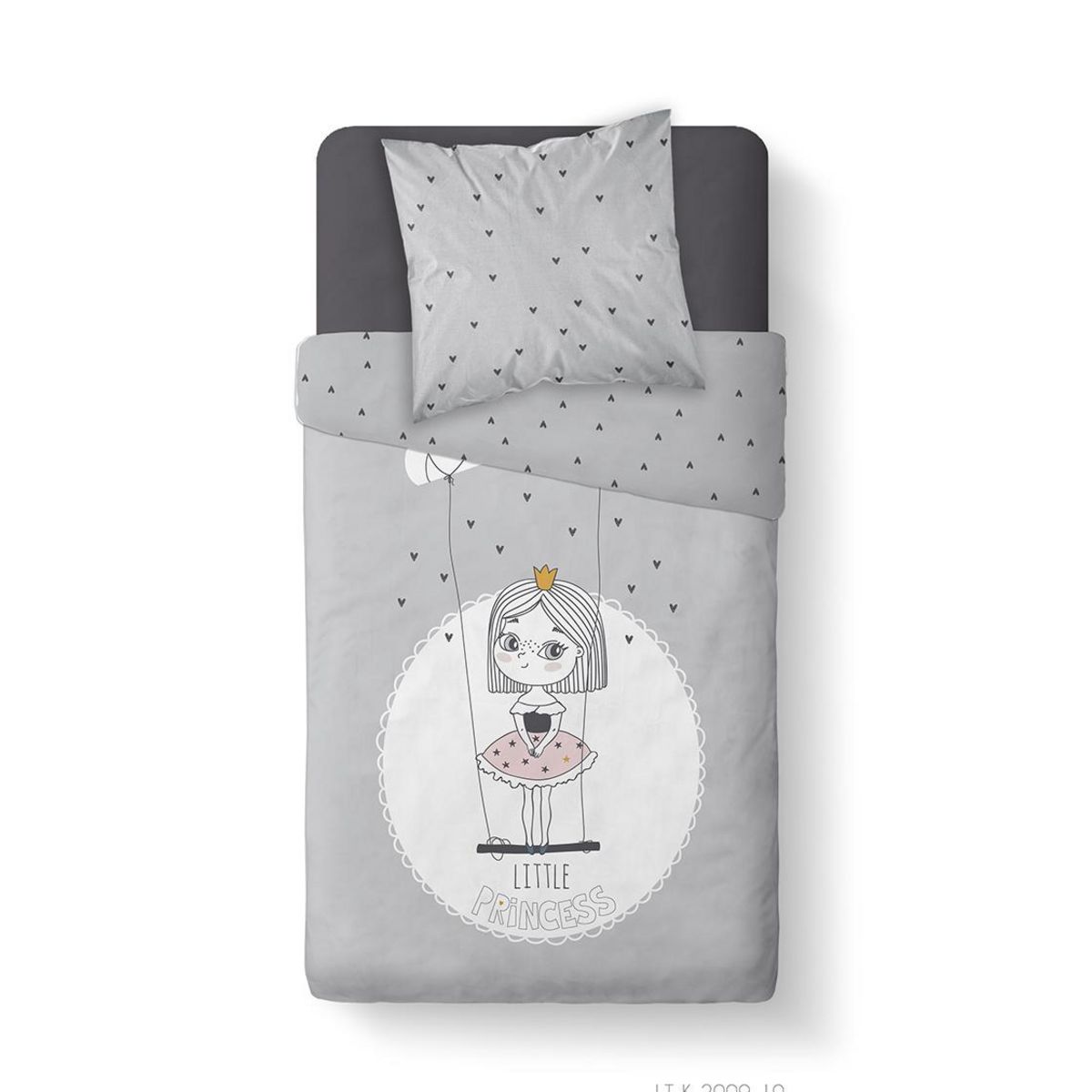 TODAY Parure housse de couette enfant coton 57 fils LITTLE PRINCESS
