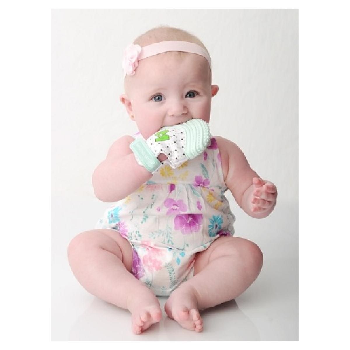 MALARKEY KIDS Mitaine de dentition vert menthe