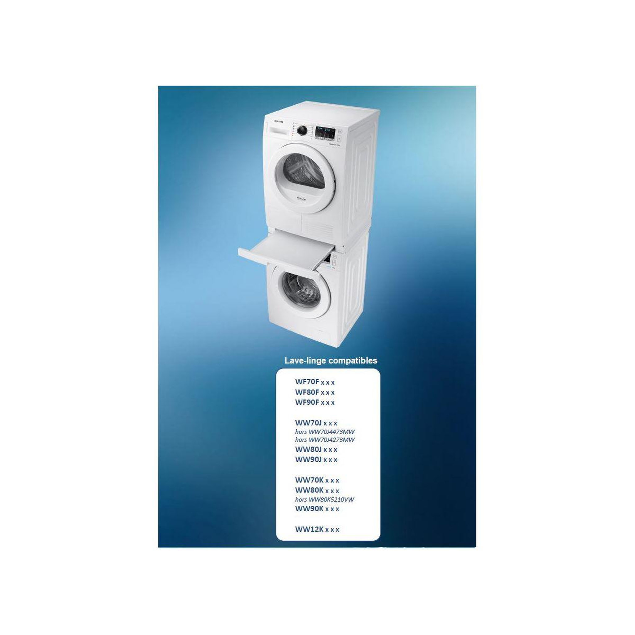 Voir la diapositive 3 : Samsung Kit de superposition skk-dd blanc