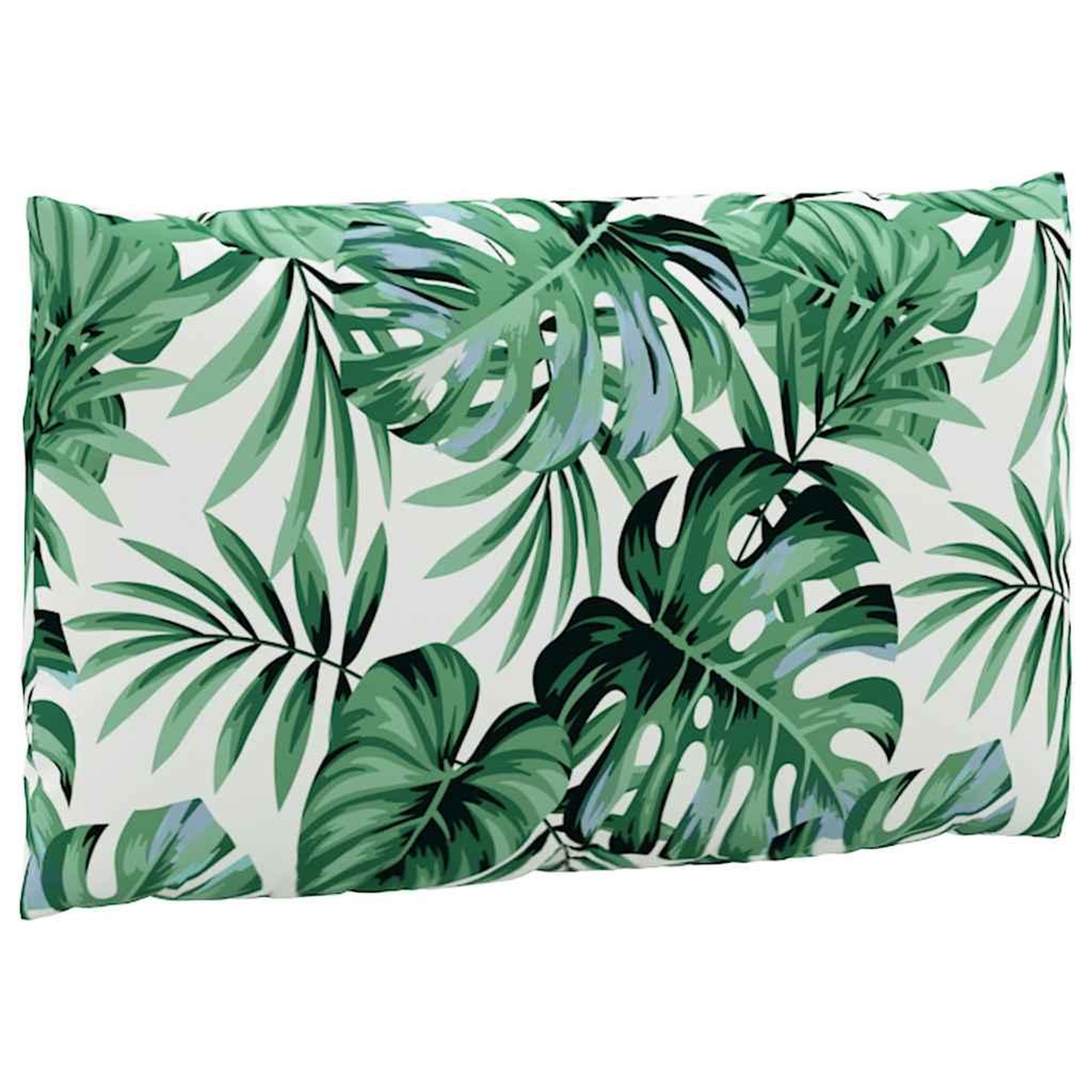 Voir la diapositive 5 : VIDAXL Coussins de palette lot de 2 motif de feuilles tissu
