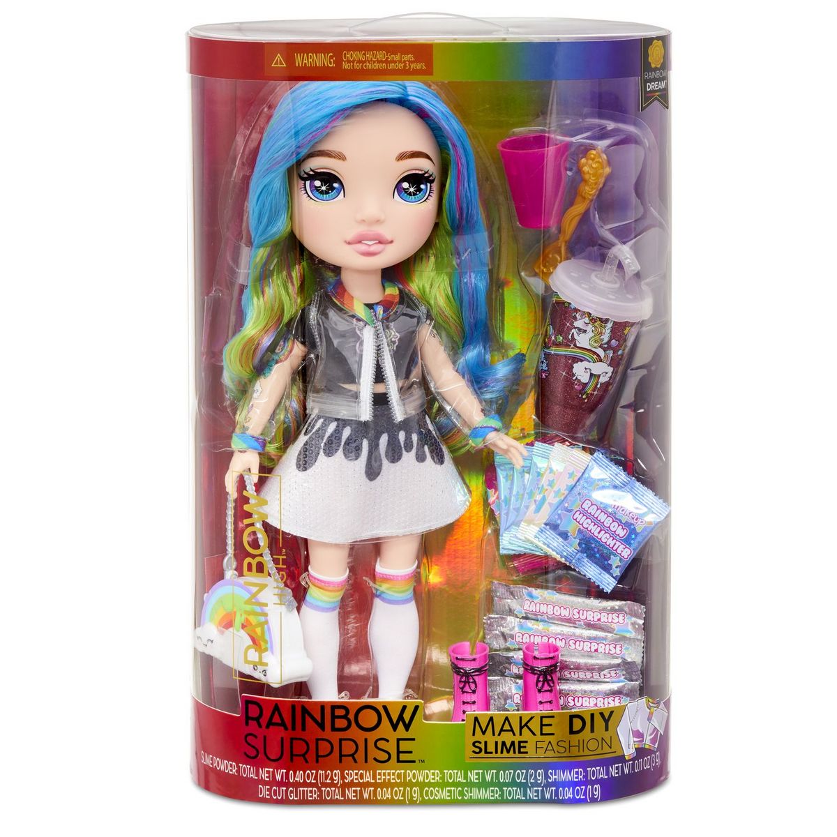 GP TOYS Poupée Rainbow Surprise 40 cm