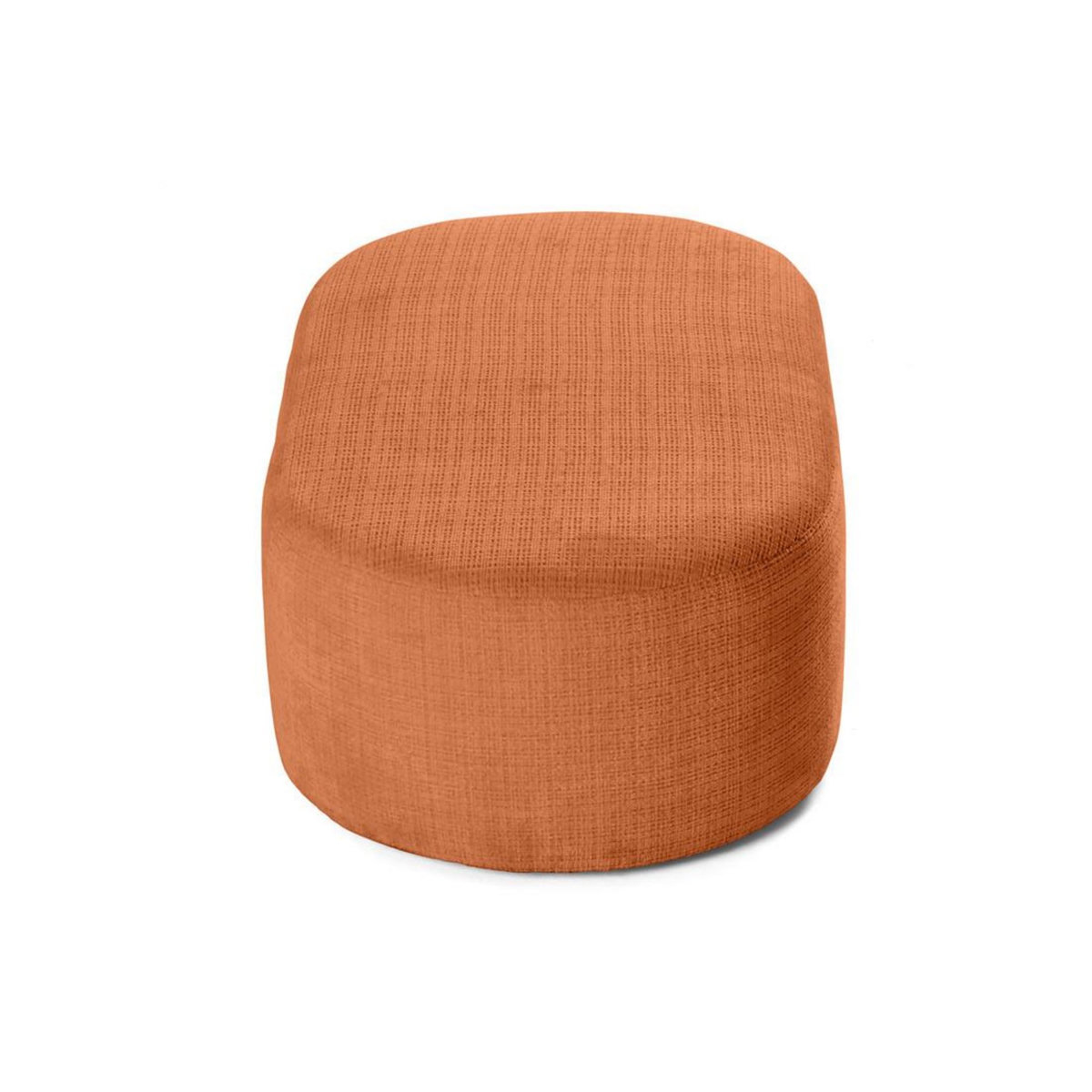 BEST MOBILIER Miro - pouf en velours texturé