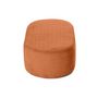 Voir la diapositive 4 : BEST MOBILIER Miro - pouf en velours texturé