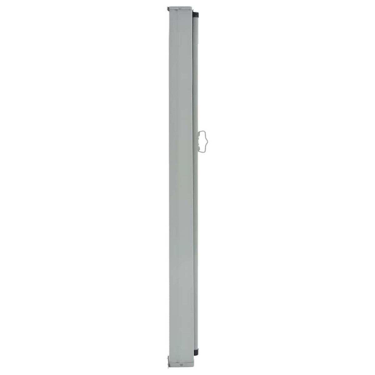 VIDAXL Auvent lateral retractable de patio 140 x 300 cm Gris