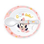 Voir la diapositive 3 : THERMOBABY Pack repas 2eme age THERMOBABY MINNIE - 3 Assiettes + un gobelet + 1 cuillere