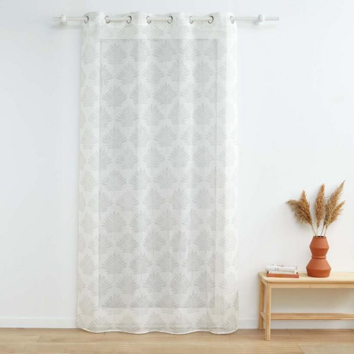 Paris Prix Rideau Voilage à Œillets  Levita  140x240cm Blanc