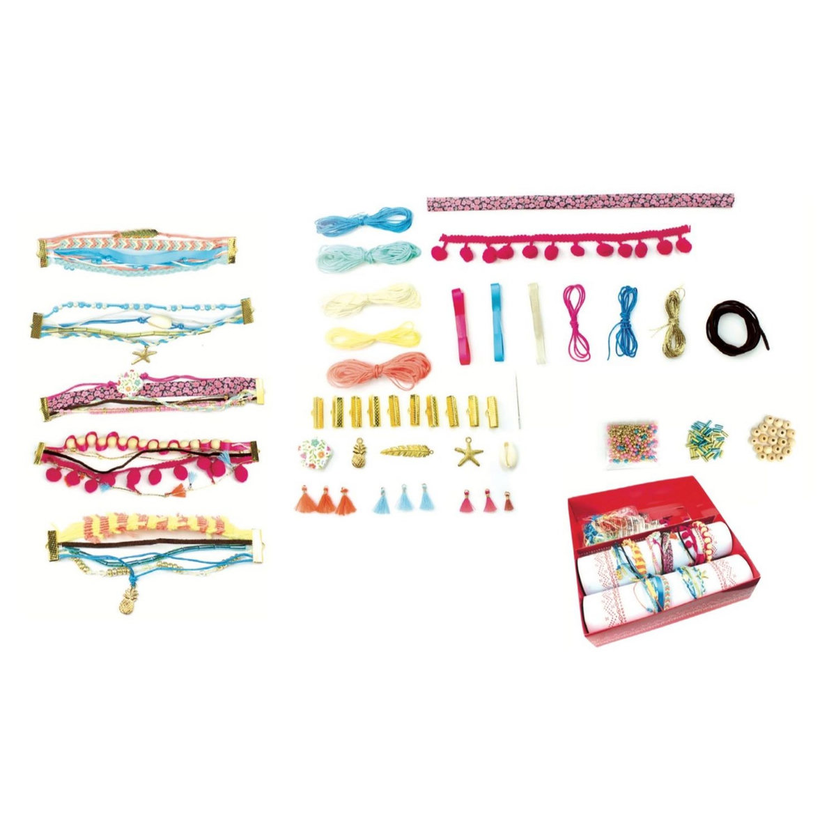 DARPEJE Ma Lovely Box Bracelets multi-rangs