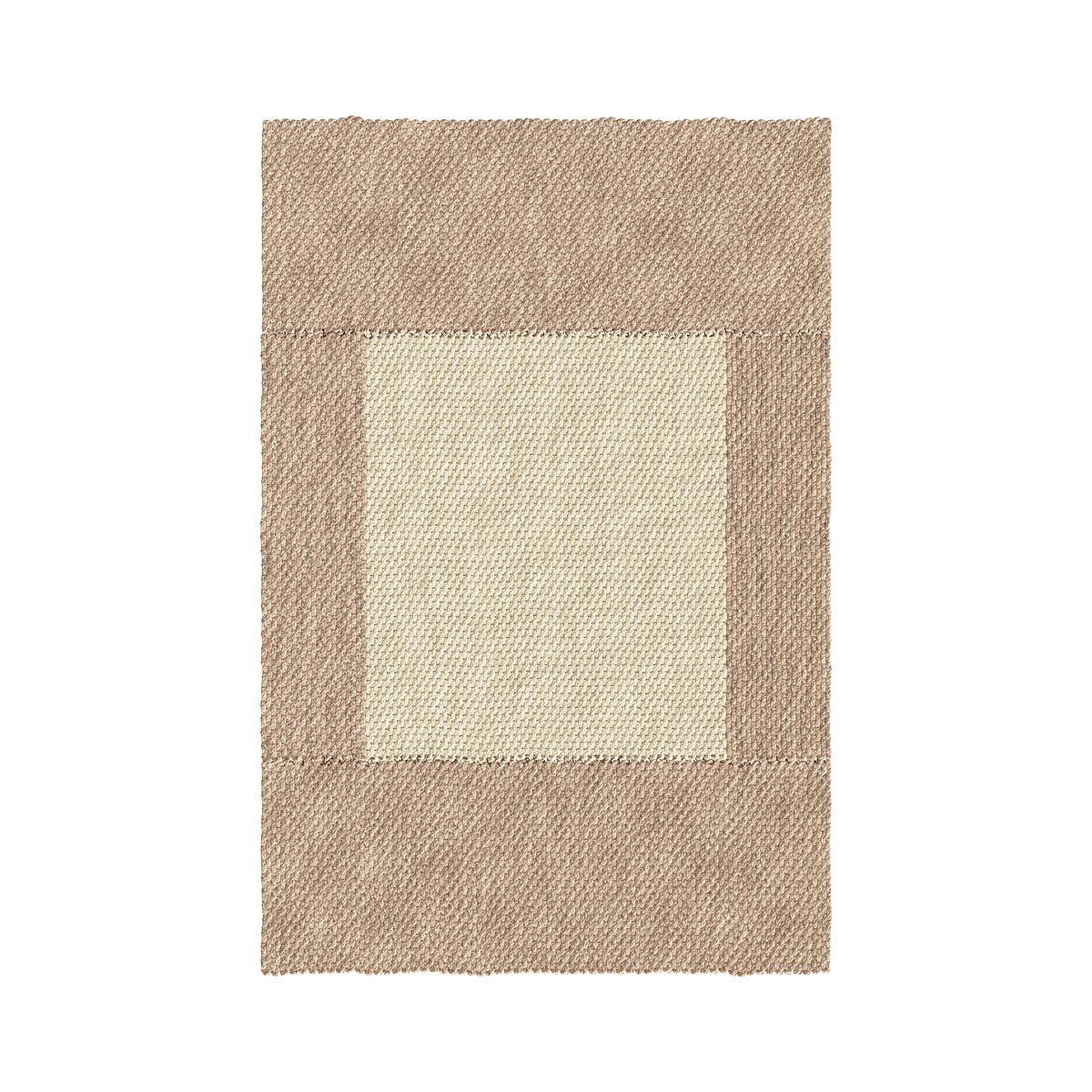 Voir la diapositive 2 : MAISON PAVANE Tapis rectangulaire en jacinthe d'eau 120x180 cm-vaiana