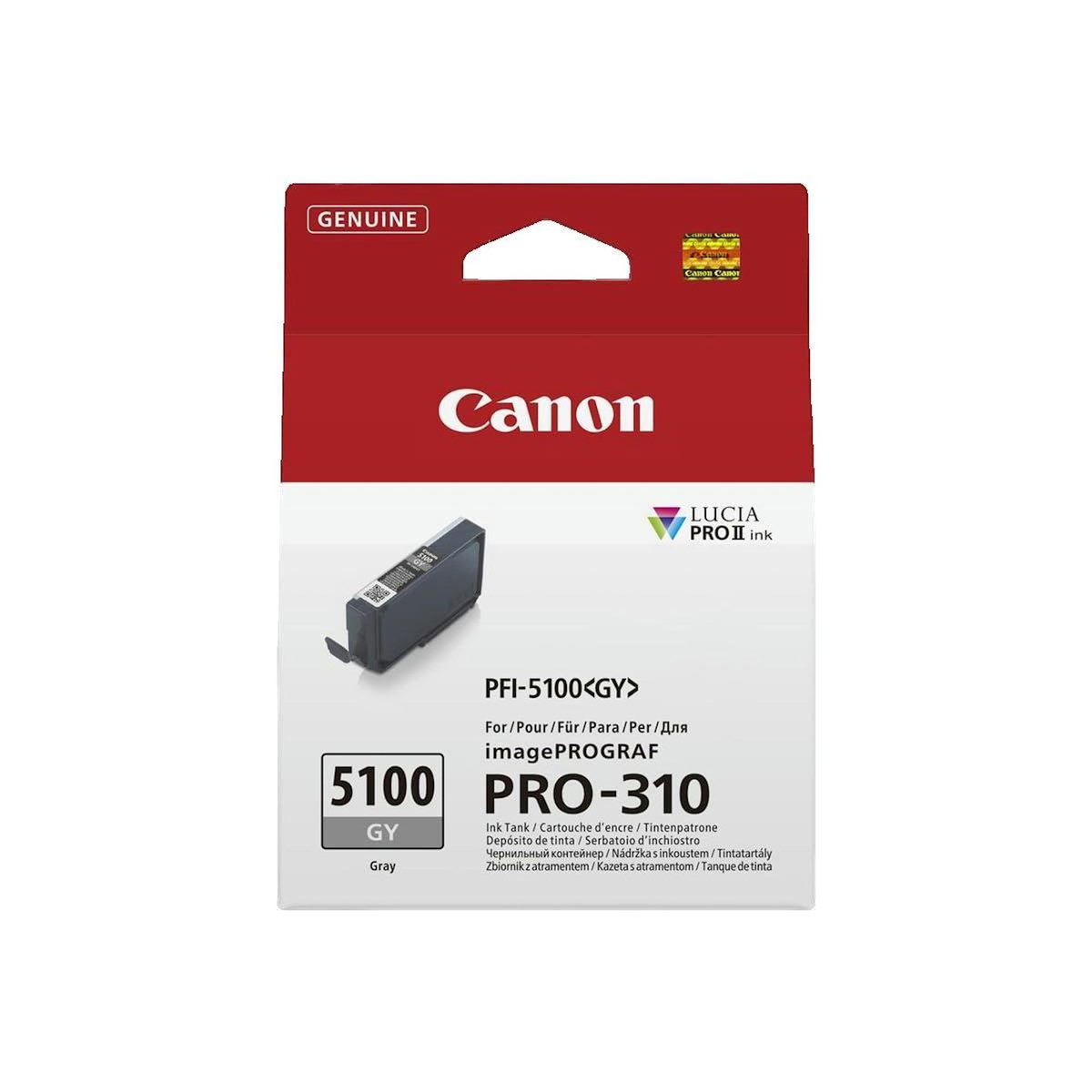 Canon Cartouche d'encre Canon PFI-5100 GY gris