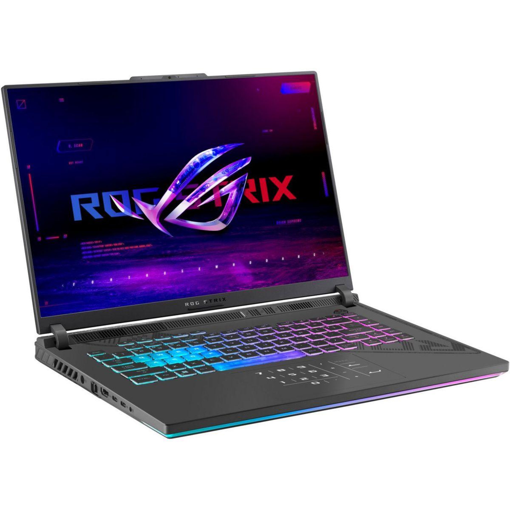 Voir la diapositive 3 : ASUS Pc gamer rog strix 16  wuxga 165hz amd ryzen 9 8940hx nvidia geforce rtx 5060 16 go ram ddr5 ssd 512 go