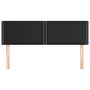 Voir la diapositive 3 : VIDAXL Tetes de lit 2 pcs Noir 72x5x78/88 cm Similicuir