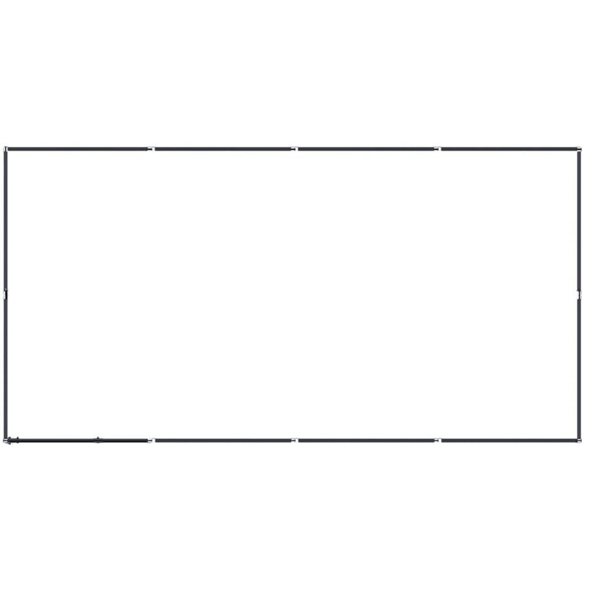 VIDAXL Chenil d'exterieur pour chiens Acier 7,37 m²