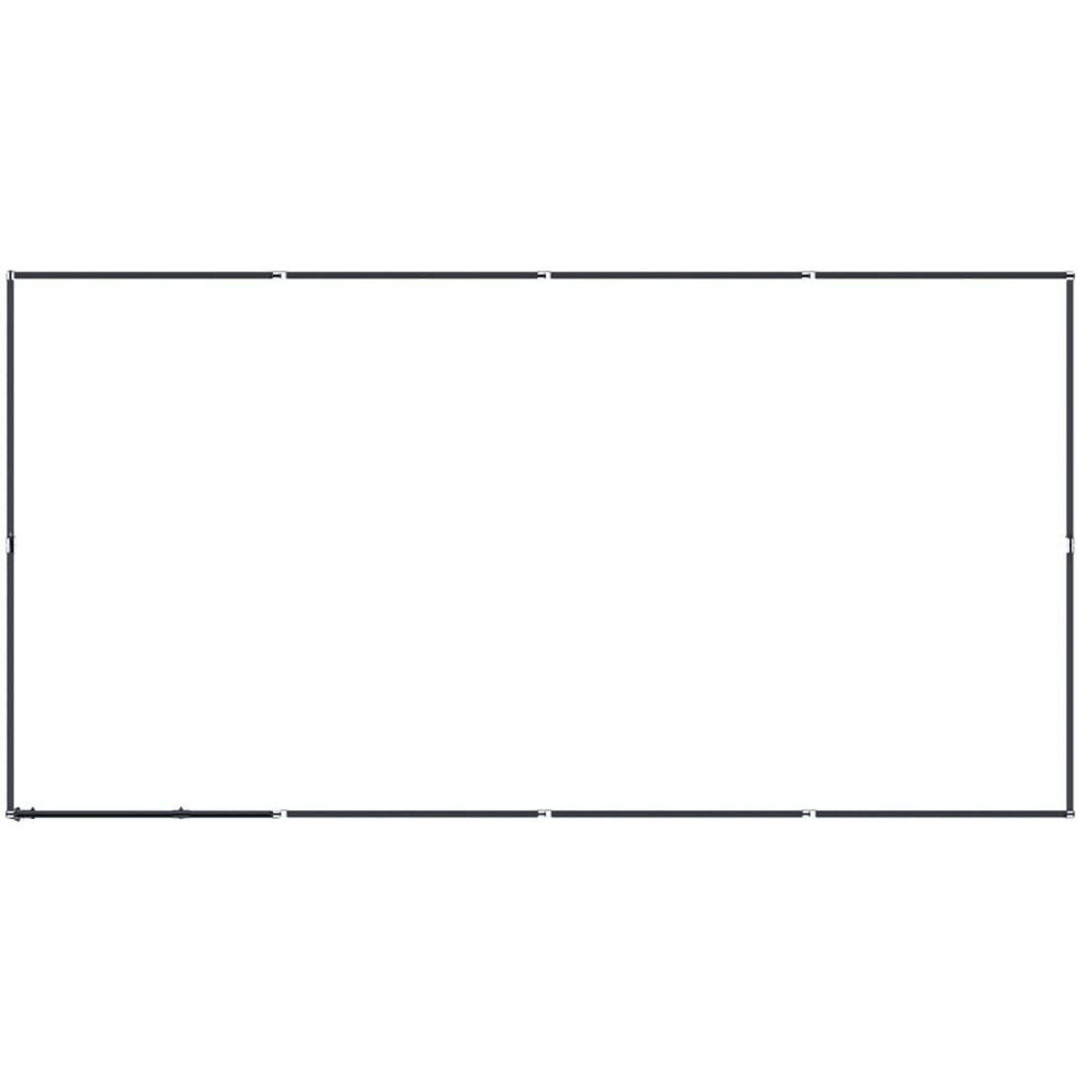 VIDAXL Chenil d'exterieur pour chiens Acier 7,37 m²