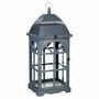 Voir la diapositive 2 : ATMOSPHERA Lot de 2 Lanternes  Bois  77cm Gris