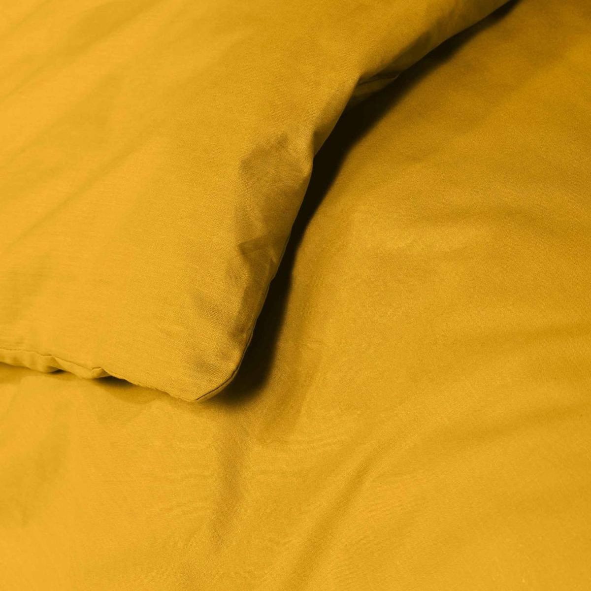 Paris Prix Housse de Couette  Lina  240x220cm Curry