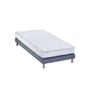 Voir la diapositive 3 : Ensemble matelas+sommier AVIGNON, couchage 90x190cm, matelas mousse HR + LATEX  