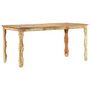 Voir la diapositive 5 : VIDAXL Table de salle a manger 160x80x76cm Bois de recuperation massif