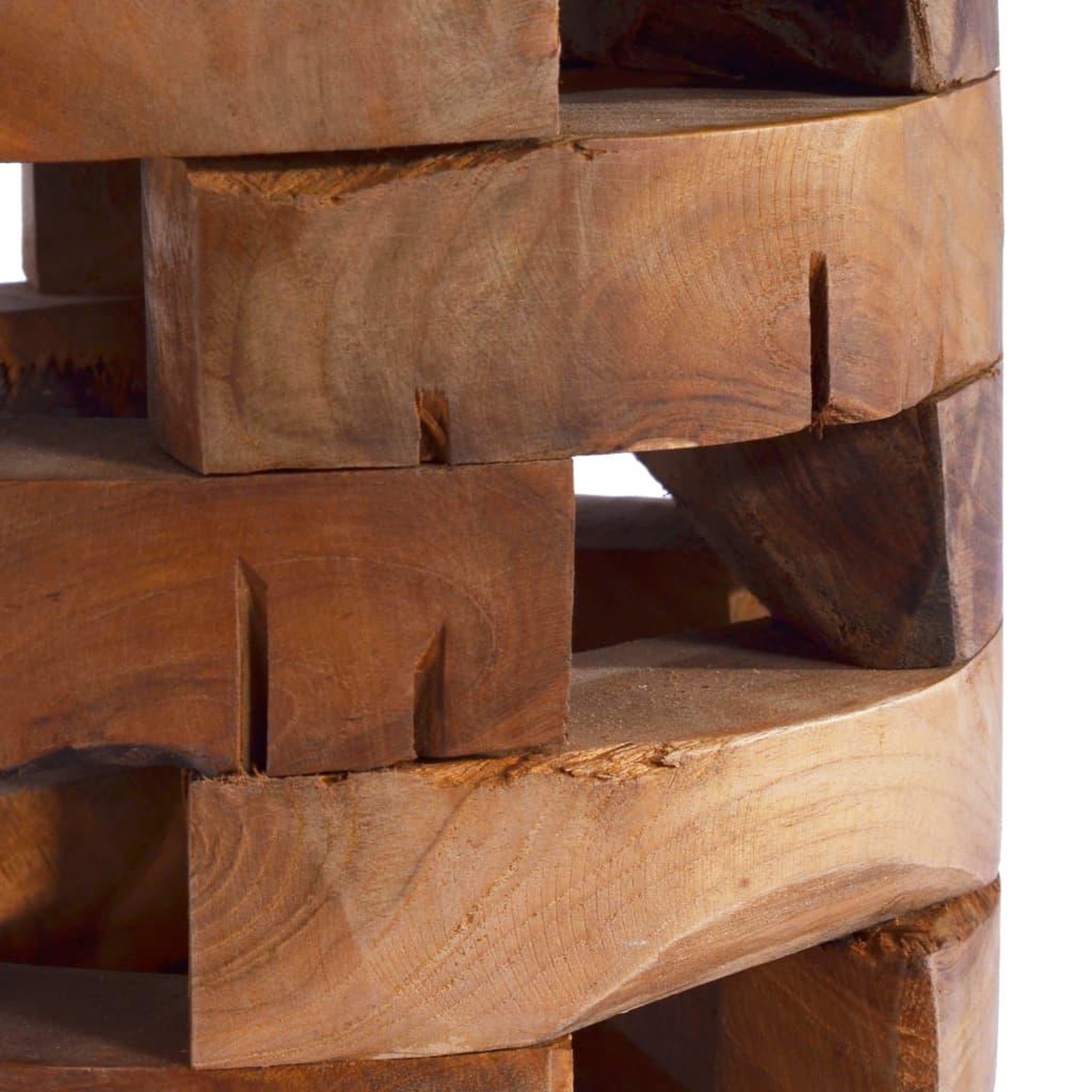 Voir la diapositive 5 : VIDAXL Table de chevet 30x30x45 cm bois de teck massif