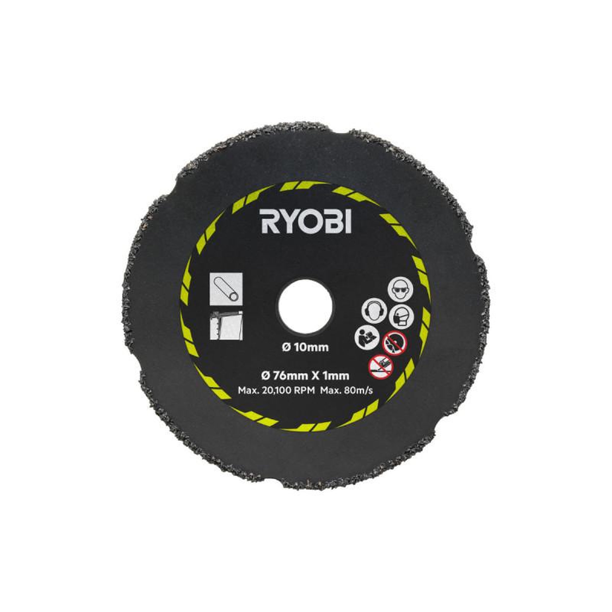 Voir la diapositive 3 : Ryobi Kit 3 disques pour meuleuse RYOBI - 76 mm - RAKCOT03