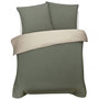 Voir la diapositive 2 : FUTURE HOME Parure de lit double bicolore