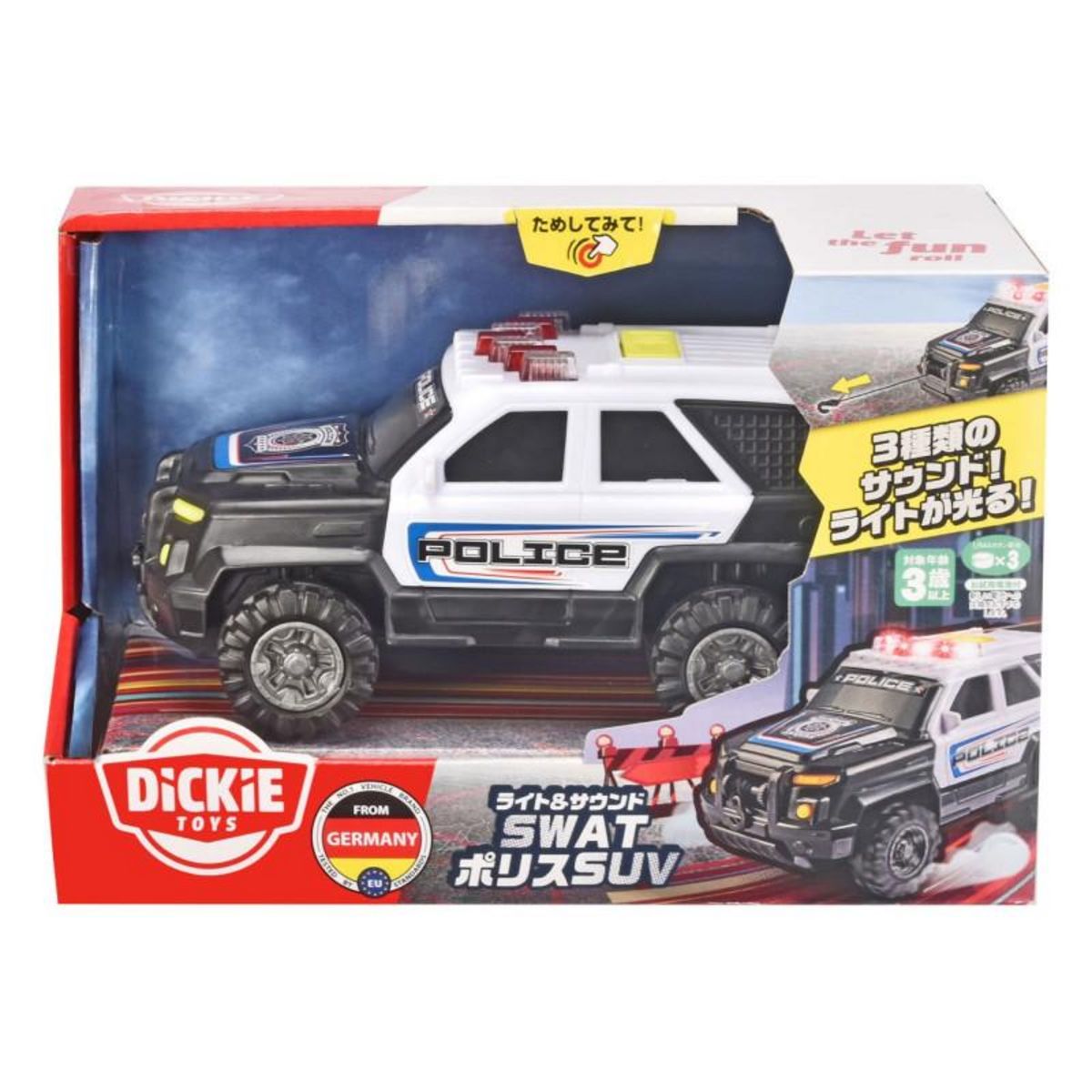 Dickie Dickie Swat Police Jeep 203302015