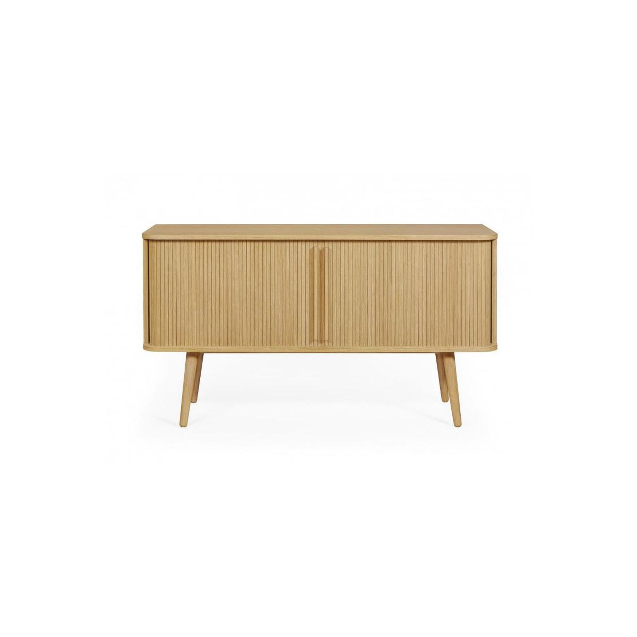 Paris Prix Buffet 2 portes en bois massif  rove  138cm chêne