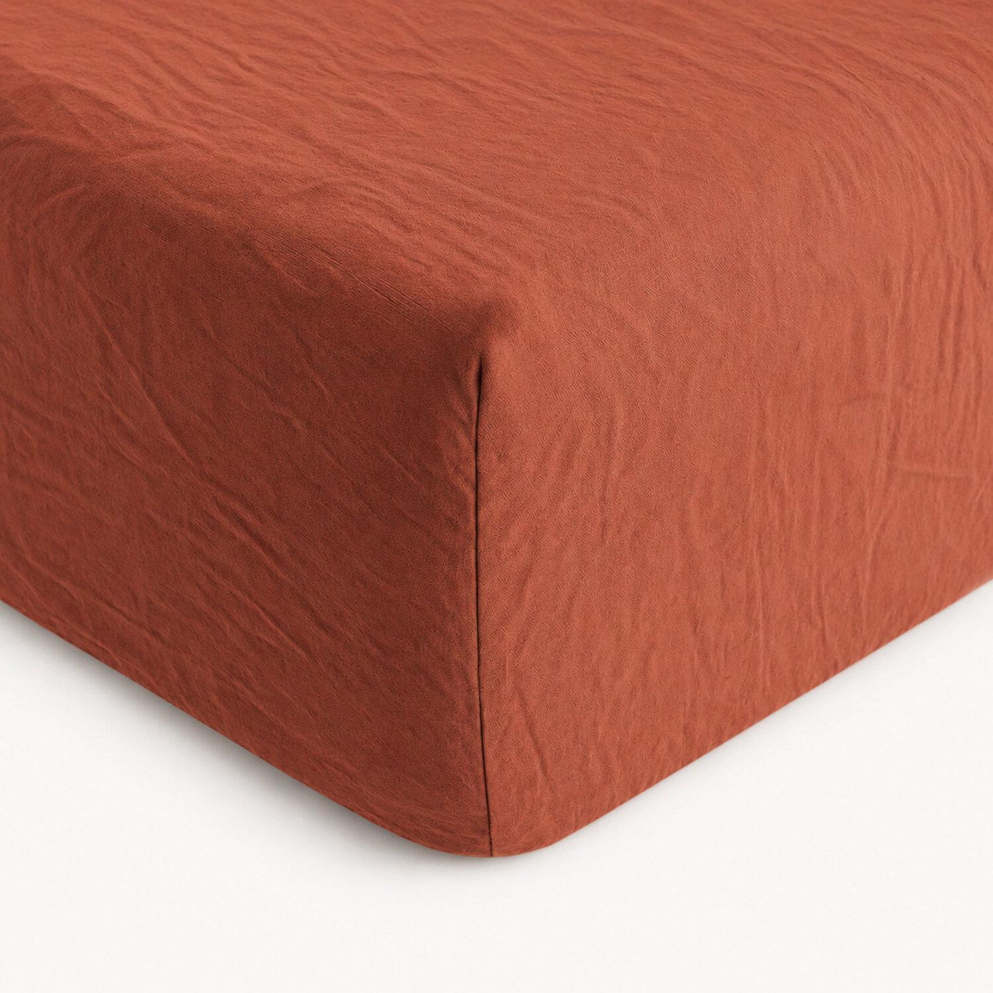 Voir la diapositive 1 : Home collection Drap housse microfibre lavee