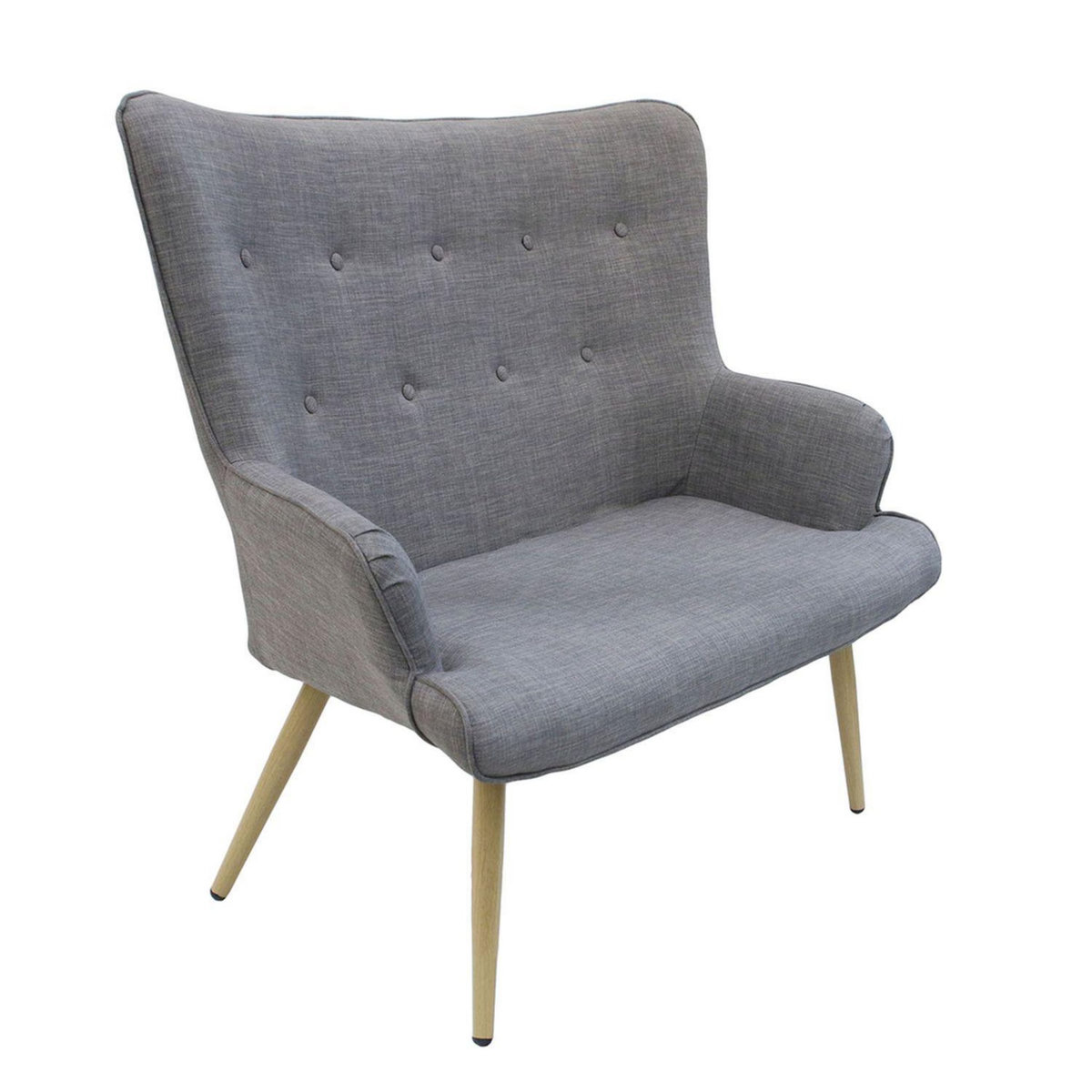 The Home Deco Factory Canapé scandinave en tissu Helsinki