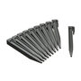 Voir la diapositive 1 : Nature Ancres pour bordure de jardin - PP, gris x10