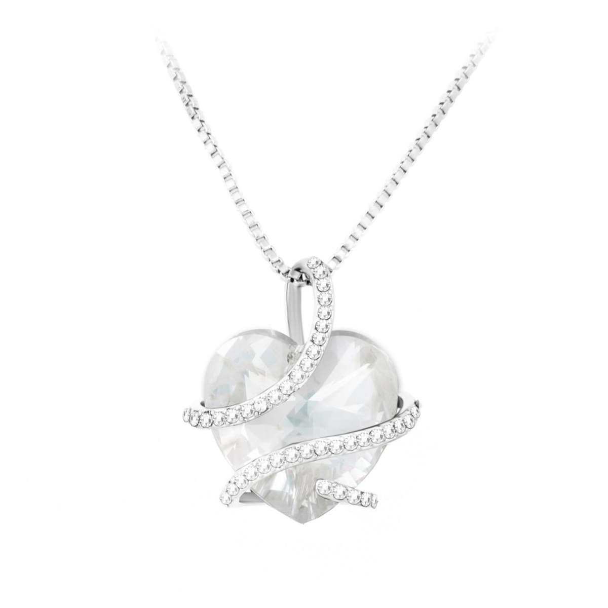 SC CRYSTAL Collier coeur par SC Crystal®