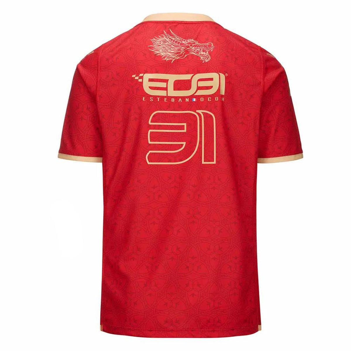 KAPPA Maillot Rouge Homme Kappa Kombat 2024