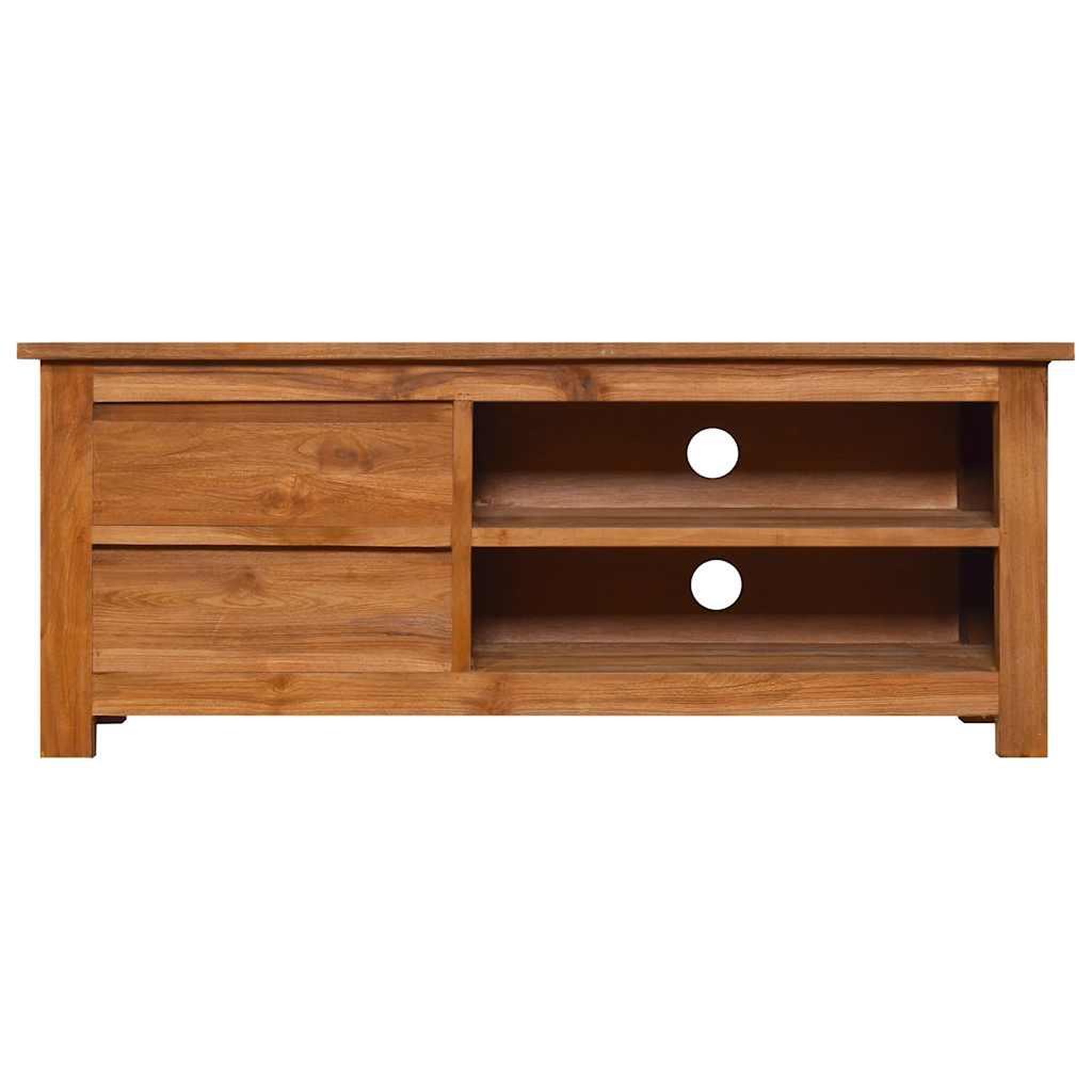 Voir la diapositive 3 : VIDAXL Meuble TV 100x30x40 cm Bois de teck solide