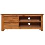 Voir la diapositive 3 : VIDAXL Meuble TV 100x30x40 cm Bois de teck solide