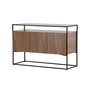 Voir la diapositive 5 : Paris Prix Buffet 3 Portes en Teck  Kingsport  120cm Marron
