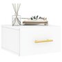 Voir la diapositive 3 : VIDAXL Tables de chevet murales 2 pcs blanc 35x35x20 cm