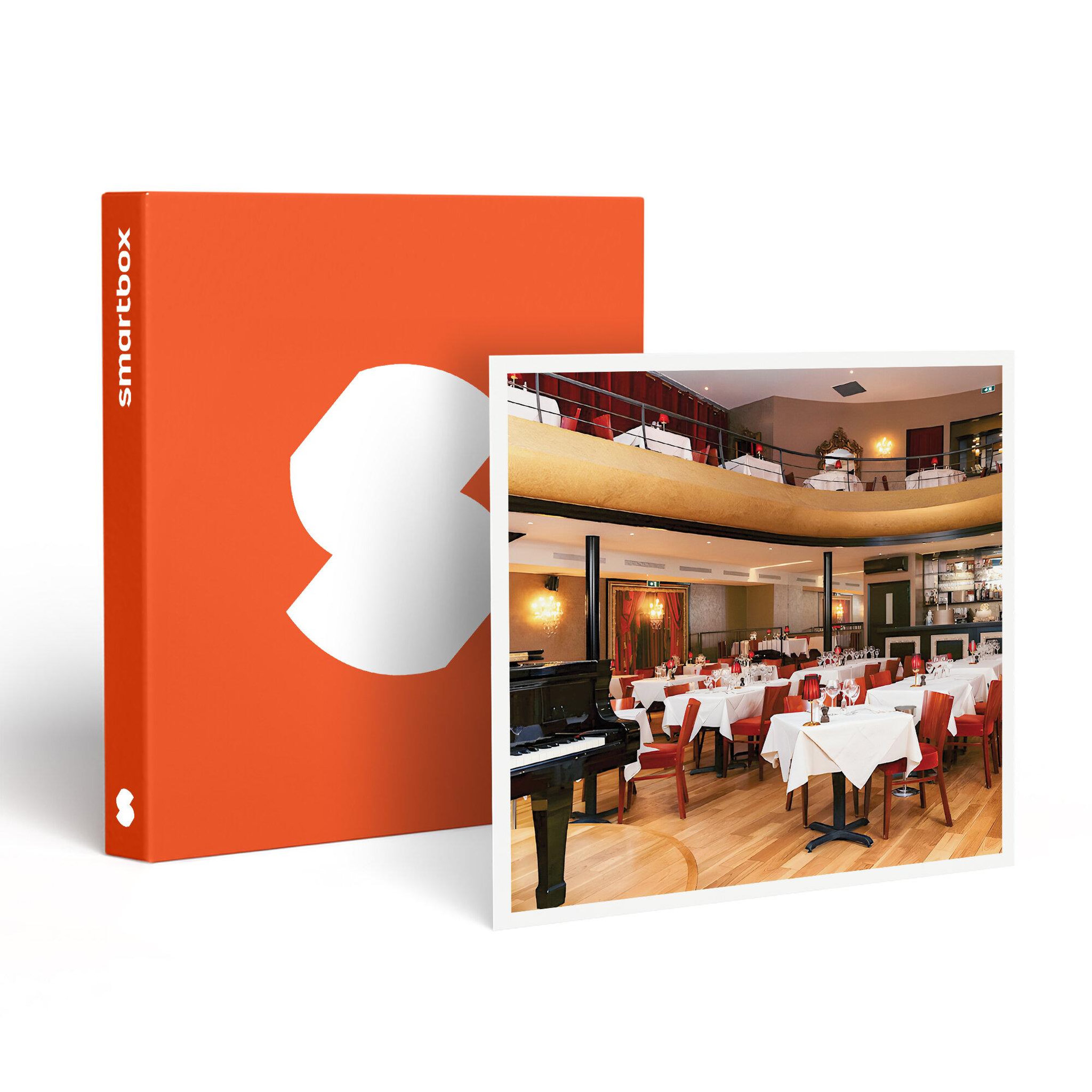 Smartbox Dîner-spectacle proche de paris : menu lyrique 4 plats avec verre de vin - coffret cadeau gastronomie