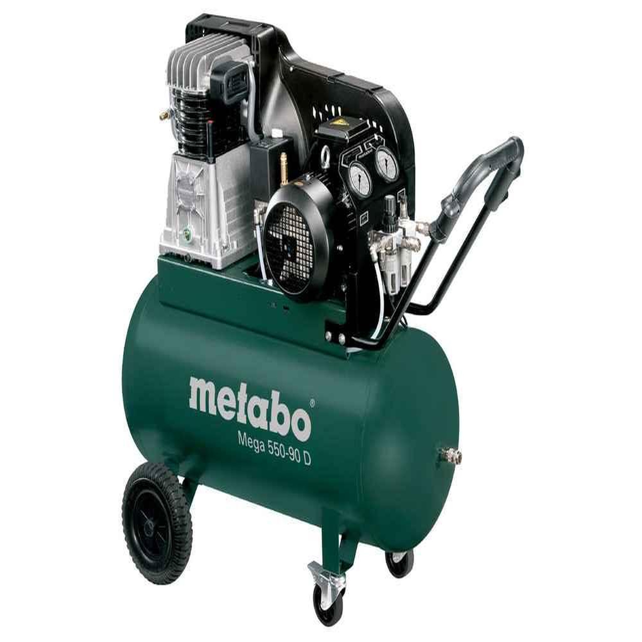 METABO SAS Compresseur Mega 550-90 D - débit effectif 360 l/min