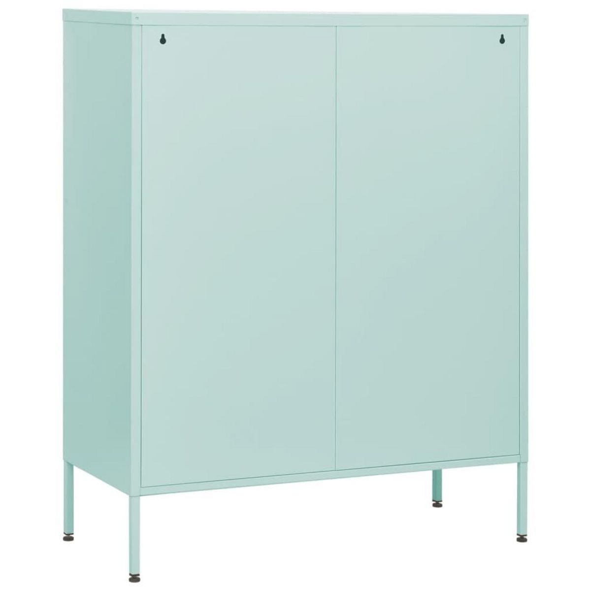 VIDAXL Commode Vert menthe 80x35x101,5 cm Acier